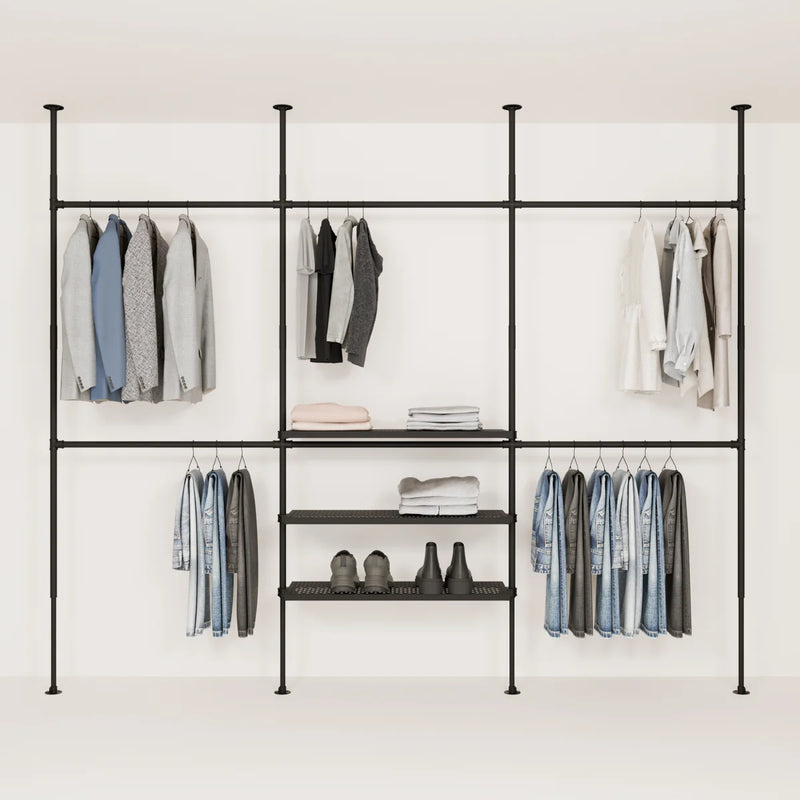 LOFT 3 METAL – 3 prateleiras na parte inferior