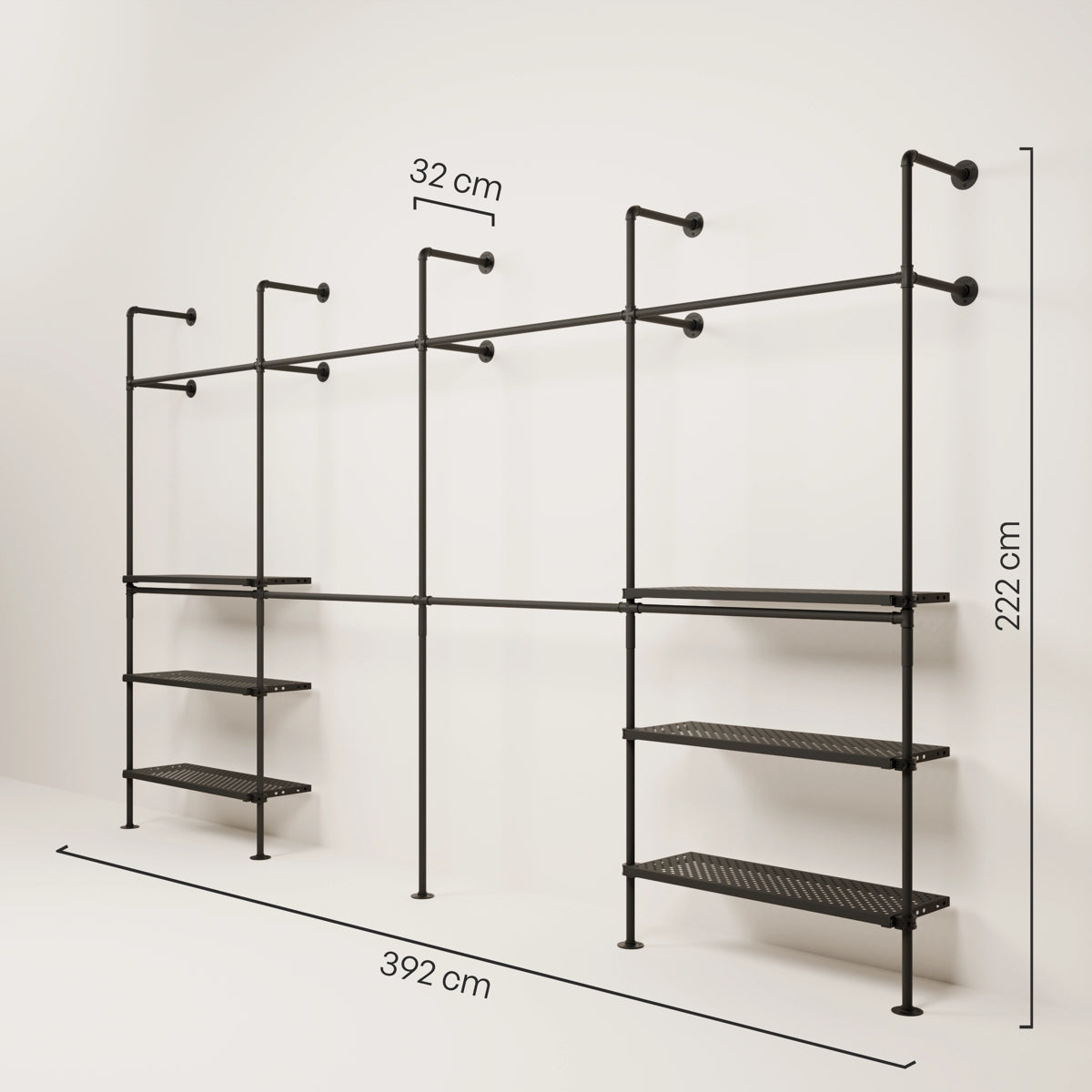 KIM DOUBLE 4 METAL – 6 rafturi