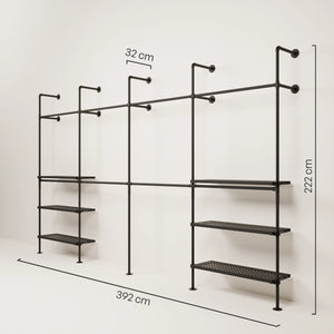 KIM DOUBLE 4 METAL – 6 rafturi