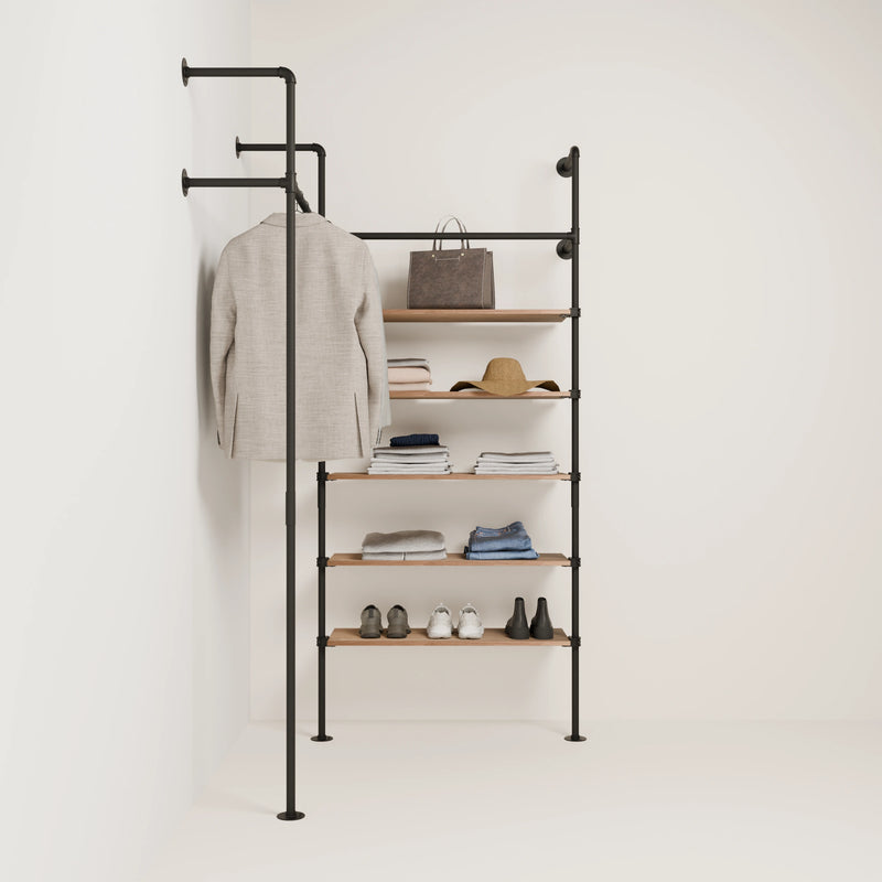 KIM EDGE 2 OAK – 5 Regalböden