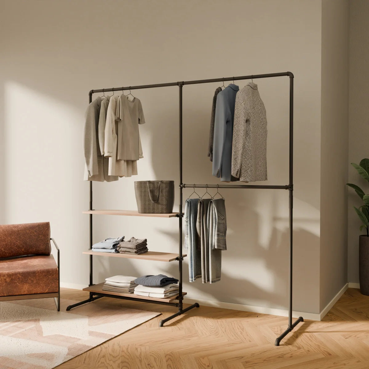 LAS 2 OAK – 3 hyller