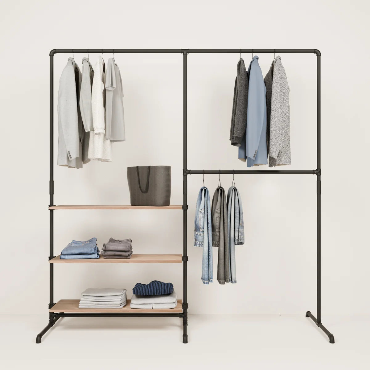 LAS 2 OAK – 3 hyller