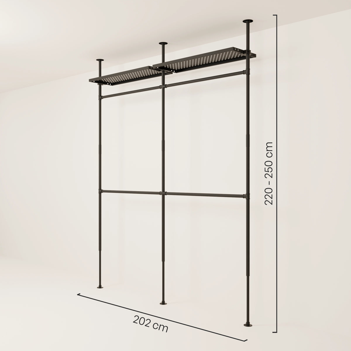 LOFT 2 METAL – 2 hyller