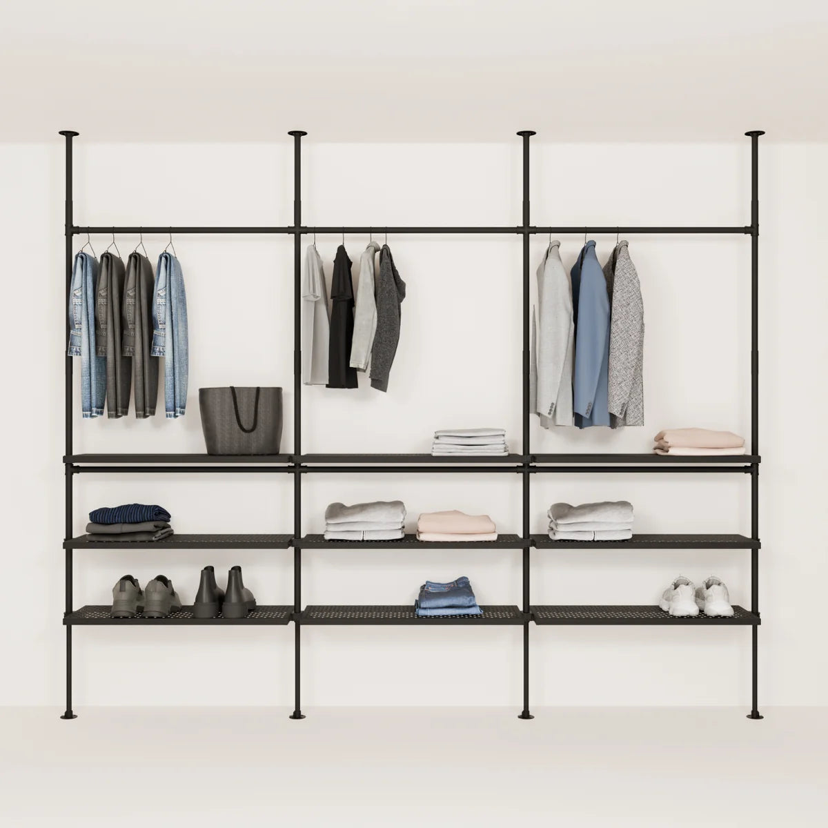 LOFT 3 METAL – 9 hyllor