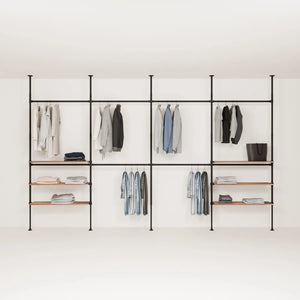 LOFT 4 OAK – 6 externa hyllor