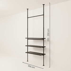 LOFT 1 METAL – 3 hyllor