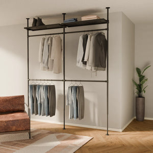 LOFT 2 METAL – 2 hyllor