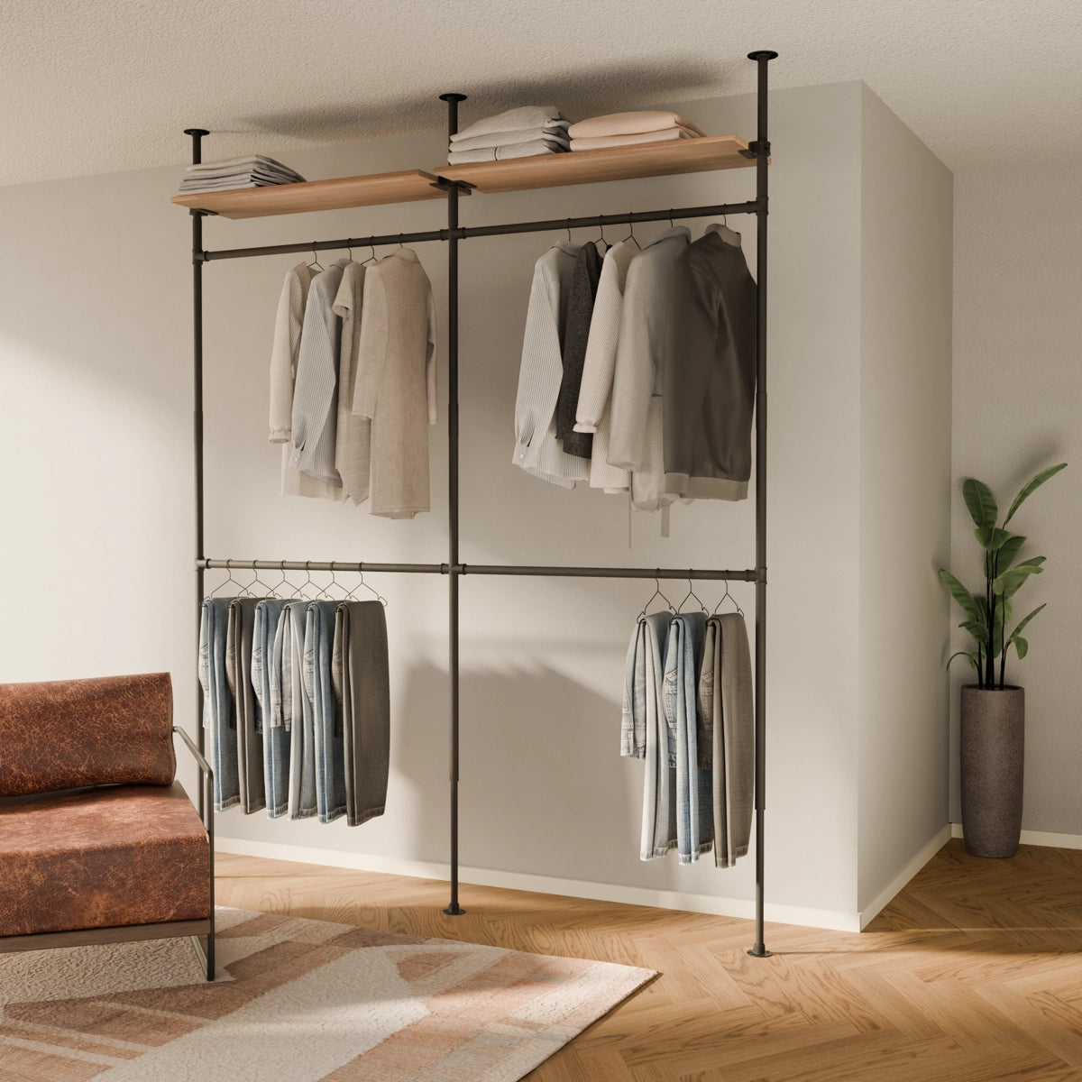 LOFT 2 OAK – 2 hyller