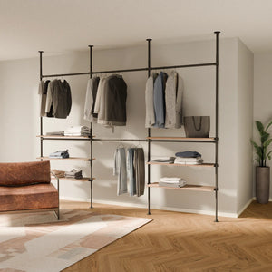LOFT 3 OAK – 6 hyllor längst ner