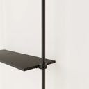 Legbord – zwart | incl. montagetoebehoren | set van 1 | set van 3 | set van 5