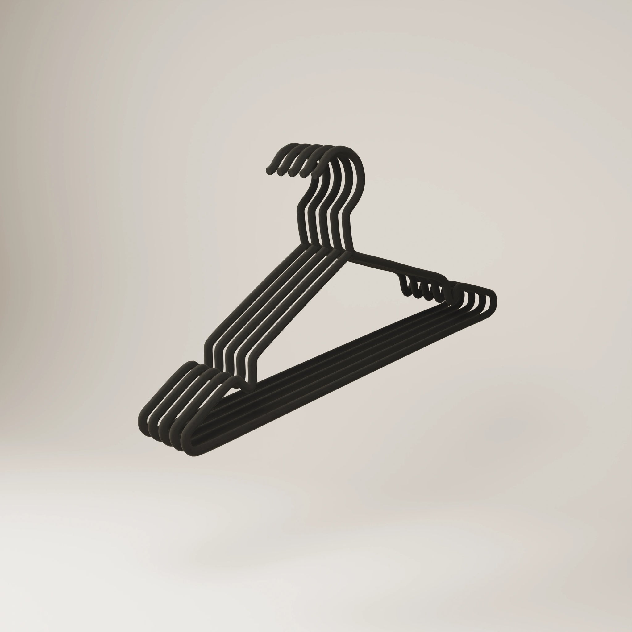 Bøjler i fløjl – 5 stk. | 10 stk.