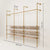 KIM 3 OAK – 9 shelves | gold