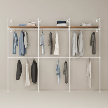 KIM DOUBLE 3 OAK – 3 topphyllor | vit