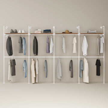 KIM DOUBLE 4 OAK – 4 hyllplan