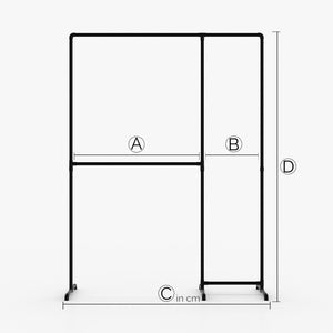 Produs pe măsură - LAS II – Paltonier industrial | design industrial | tuburi negre